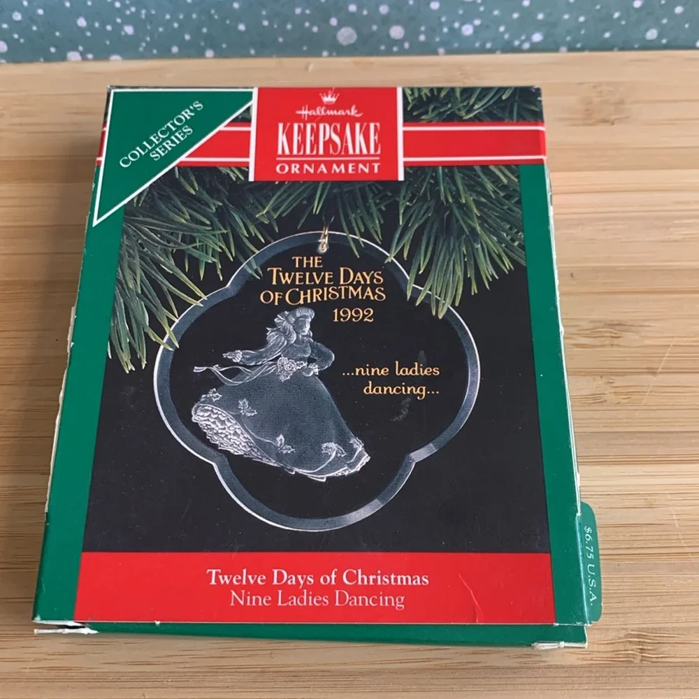 Hallmark Keepsake Ornament * Twelve Days of Christmas * Nine Ladies Dancing